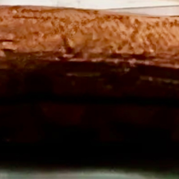 Vintage Coach KISS Lock Mini Signature C Coin Purse / Key Chain BROWN/SLVR NWT - Picture 4 of 7